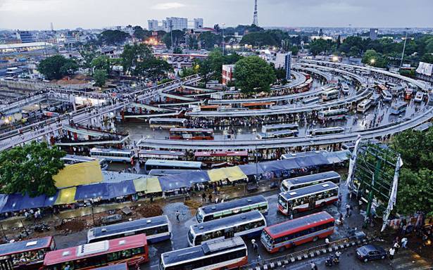 CITY BUS STAND